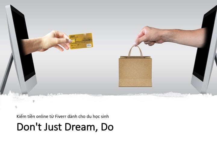 kiếm tiền online từ Fiverr